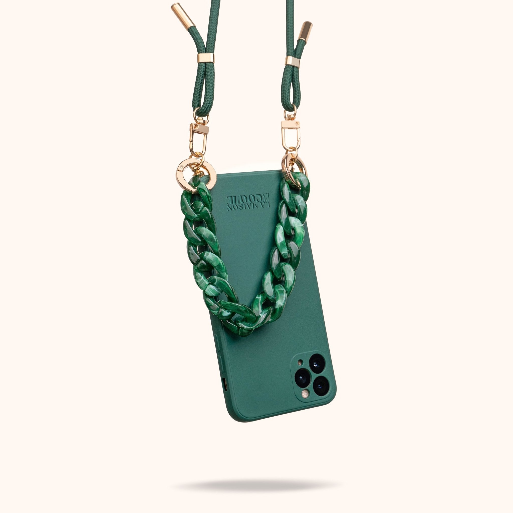iPhone Strap Case "Amber Green" - House Of Case