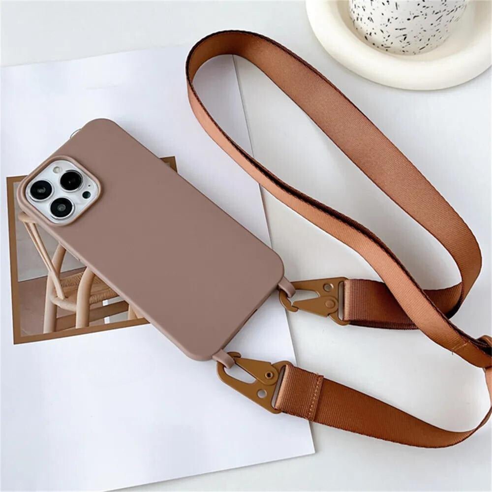iPhone Strap Case "Lola Brown" - House Of Case