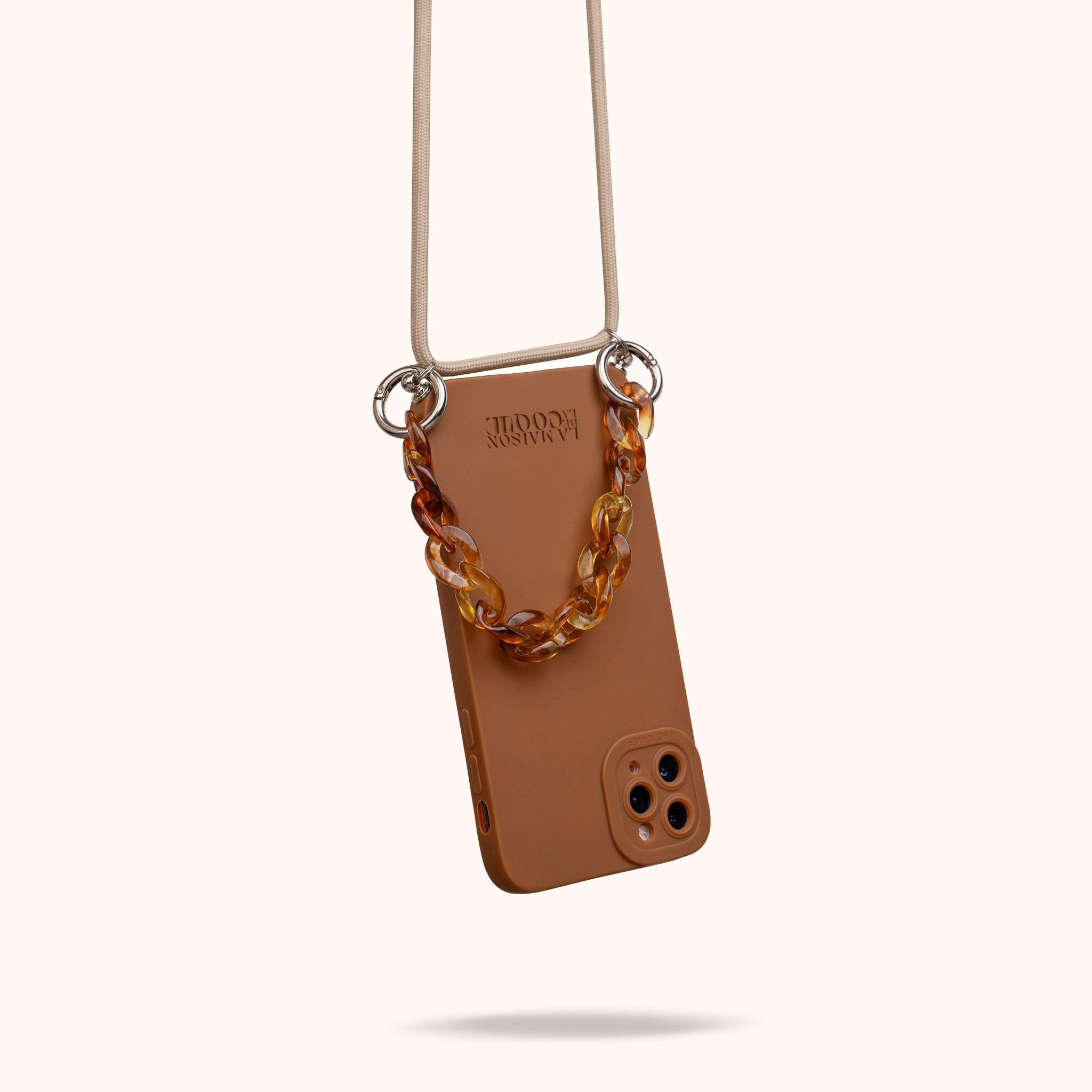 iPhone Strap Case "Amber Camel" - House Of Case