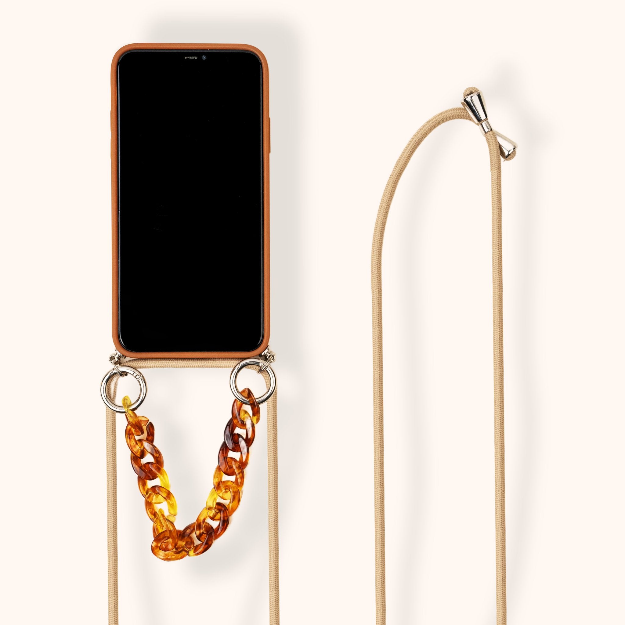 iPhone Strap Case "Amber Camel" - House Of Case
