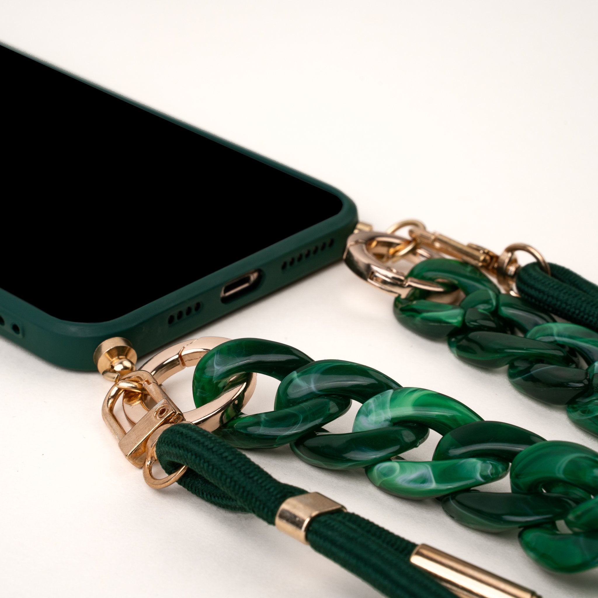 iPhone Strap Case "Amber Green" - House Of Case